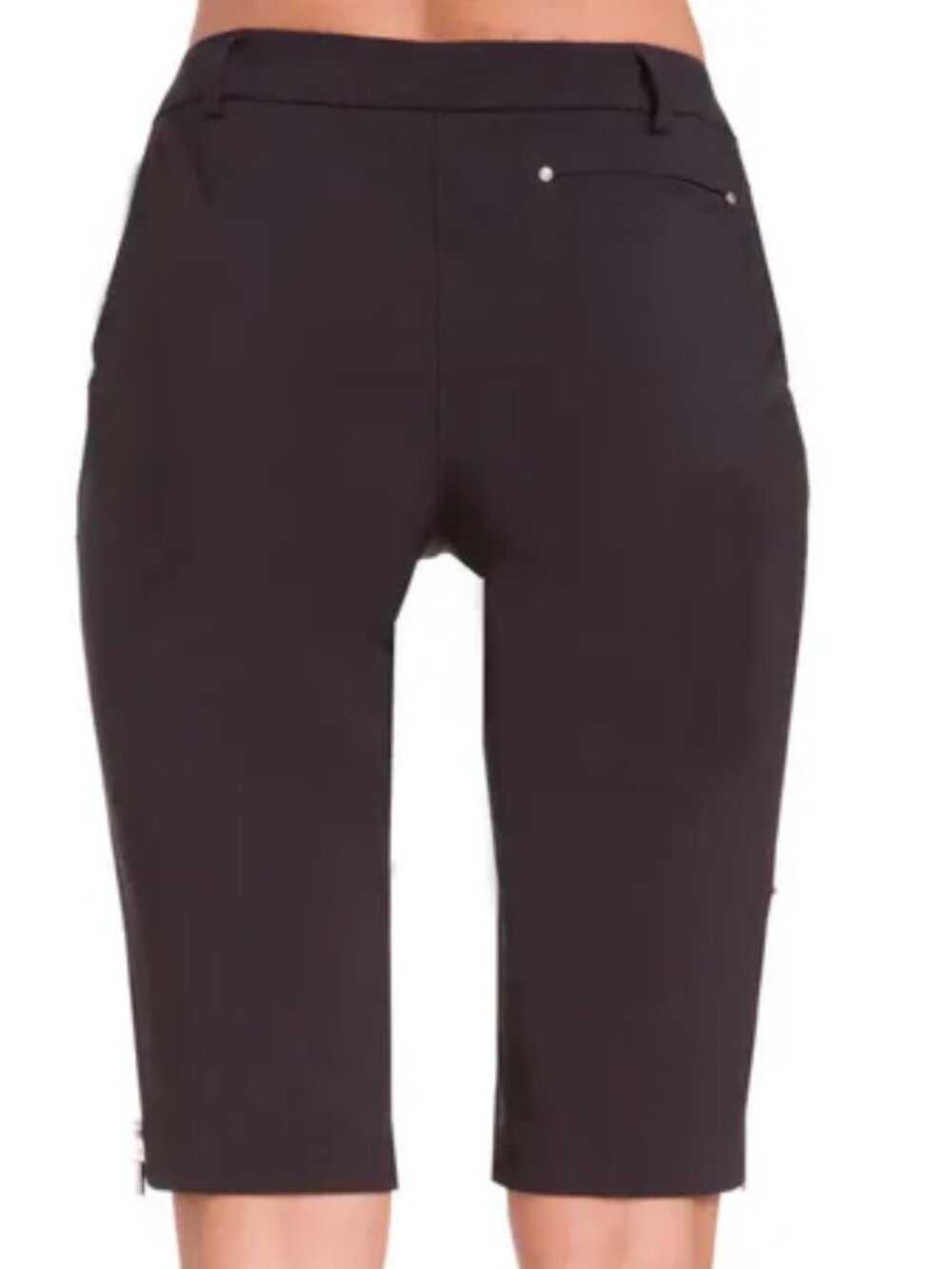 Jamie Sadock AirWear Knee Capri in Jet Black Size 14 - Picture 16 of 16